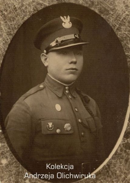 Zdjęcie portretowe żołnierza KOP. Franciszek Wróblewski.