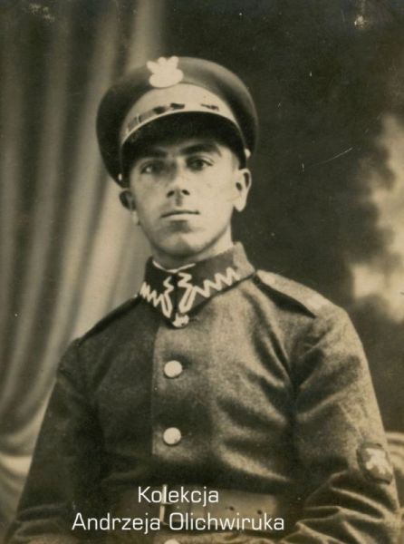 Zdjęcie portretowe żołnierza KOP, 30 sierpnia 1932 r.