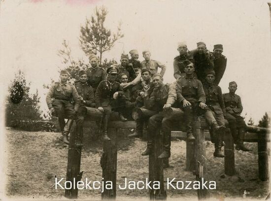 Żołnierze pułku KOP &quot;Wilejka&quot;, 18 lipca 1938 r.
